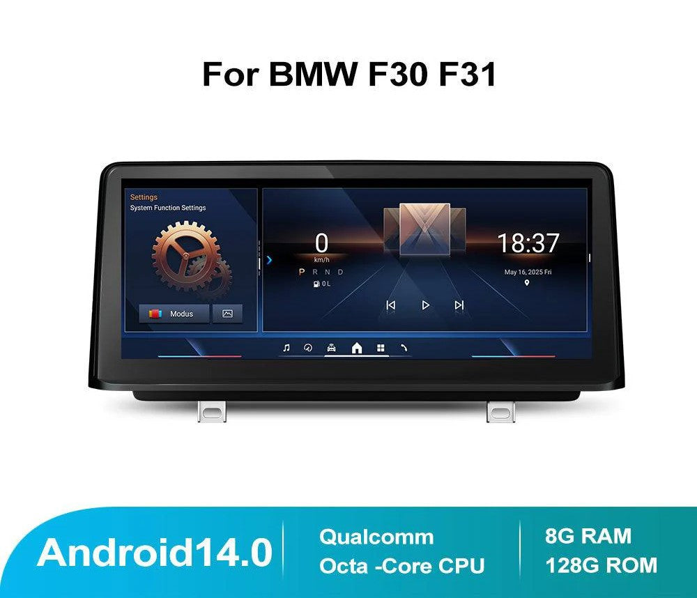 Navigatie Android dedicata pentru BMW Seria 3 F30/F31/F34 si Seria 4 F32/F33/F36