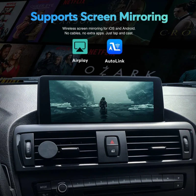 Navigatie dedicata cu Apple CarPlay & Android Auto Wireless pentru BMW Seria 1 & Seria 2 For BMW series 1 2 F20 F21 F22 F23 CIC/NBT