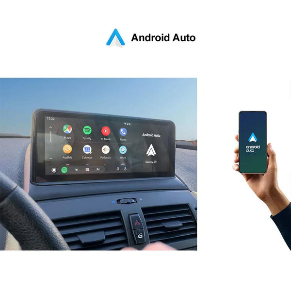 Navigatie dedicata cu Wireless Apple CarPlay si Android Auto pentru BMW X3 E83 fara ecran original