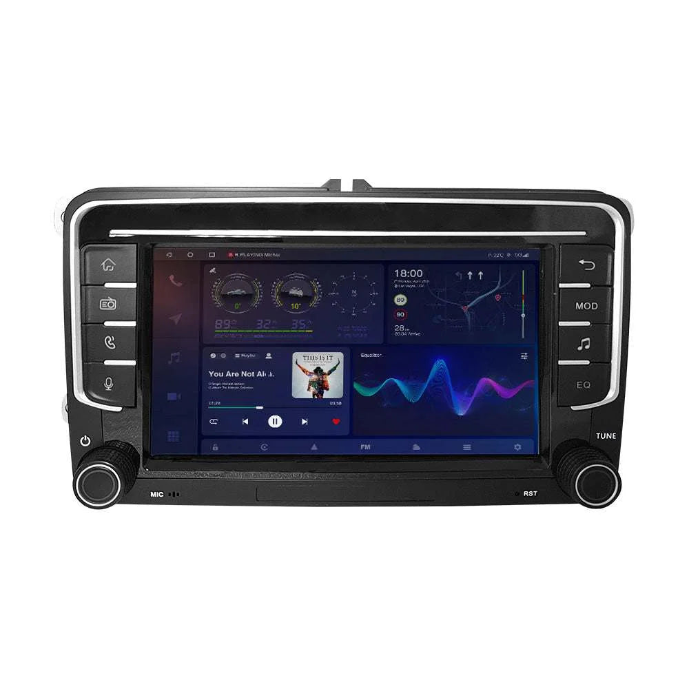 Navigatie dedicata cu Apple CarPlay & Android Auto Wireless  pentru Volkswagen, Seat și Skoda