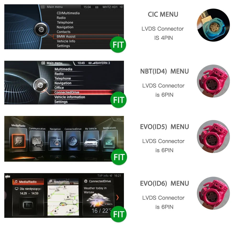 Modul Carplay & Android Auto BMW compatibil sistem NBT