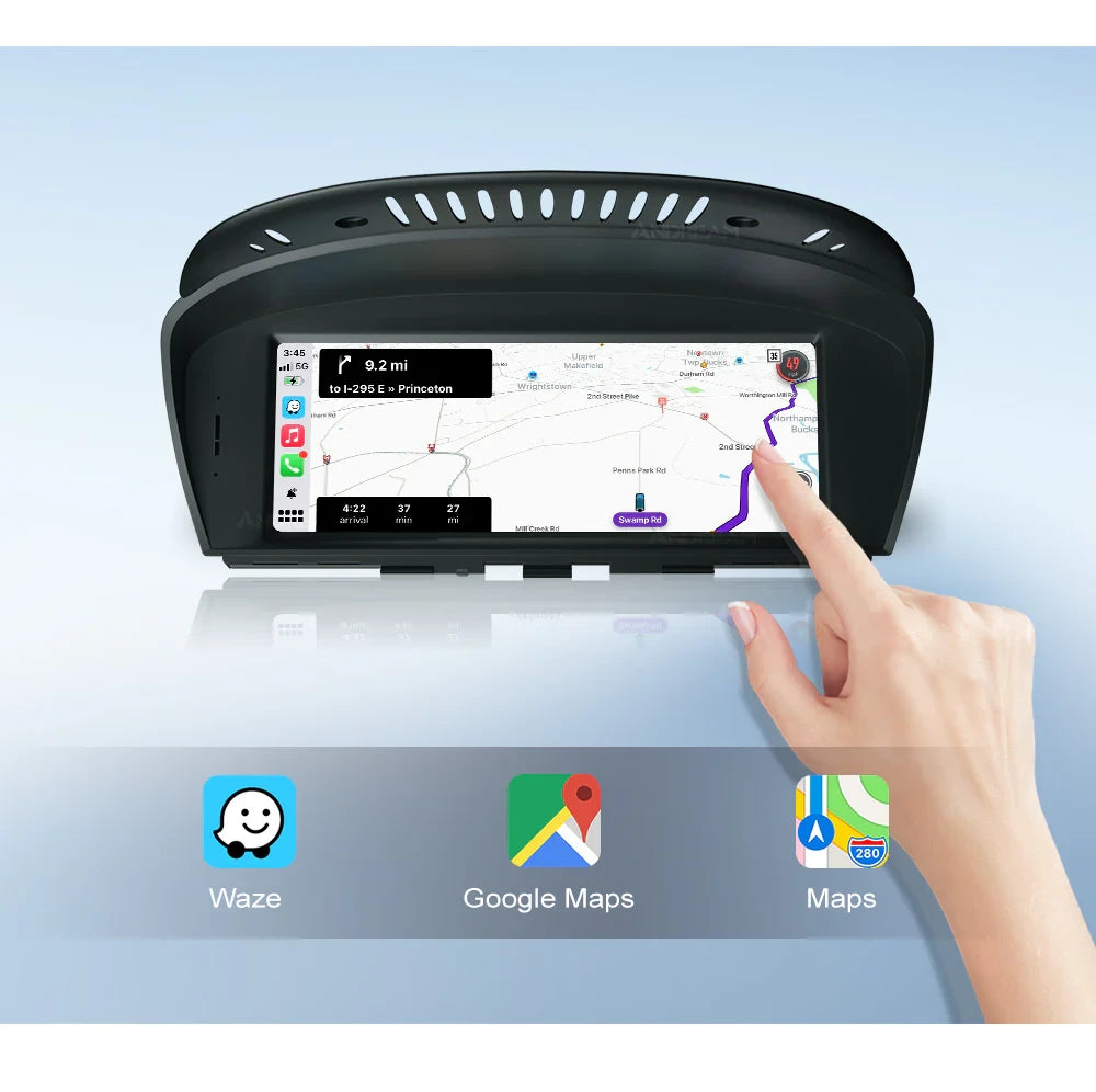 Navigatie dedicata cu Wireless Apple CarPlay si Android Auto pentru BMW Seria 3, Seria 5 si Seria 6 – CCC/CIC