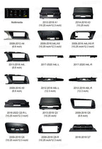 Navigatie dedicata Carplay Android Auto pentru Audi A1, A3, A4, A5, A6, A7, Q2, Q3, Q5 si Q7
