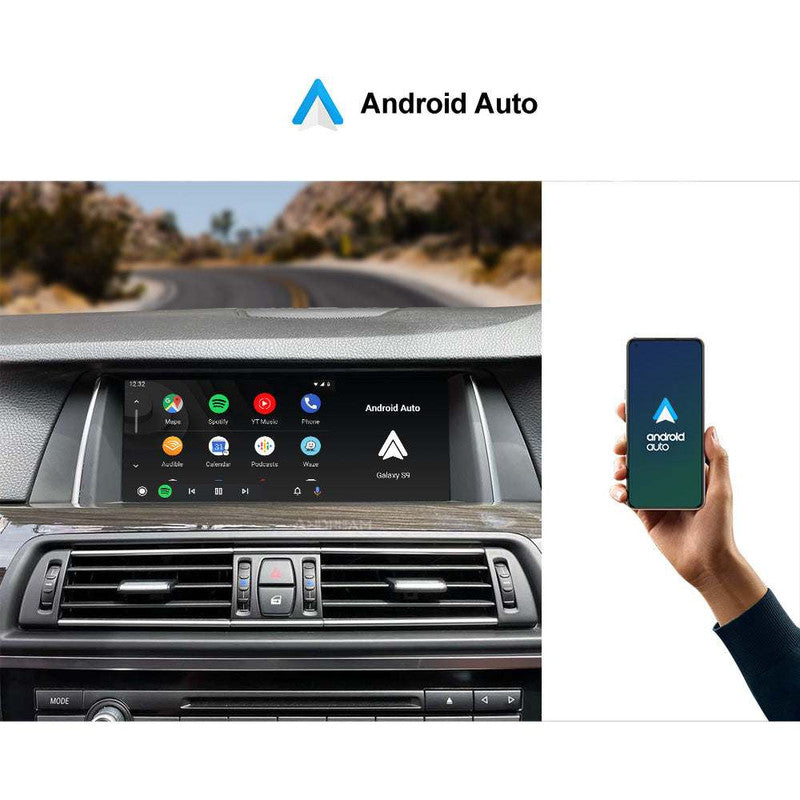 Navigatie dedicata cu Apple CarPlay & Android Auto Wireless pentru BMW Seria 5 F10 F11 F18